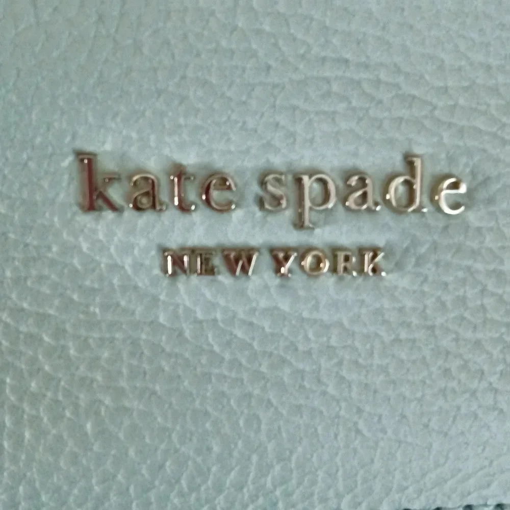 Kate Spade Anyday Crossbody Blue Green Leather Purse NWT